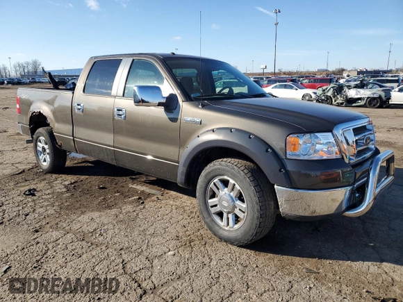 2008 Ford F-150 XL with VIN 1FTRW14W38FC29291, listed as a Copart auction lot 82254614 with 95,499 mi miles and Clean Title. Bid and sale history available at carsss.com. Image 4.