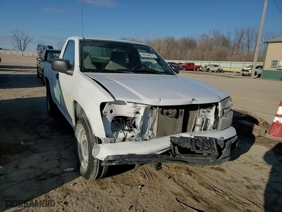 2012 Chevrolet Colorado Work Truck with VIN 1GCCSBF94C8136386, listed as a Copart auction lot 46334075 with 115,868 mi miles and Salvage Title. Bid and sale history available at carsss.com. Image 10.