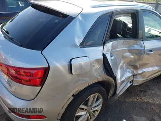 2017 Audi Q3 Premium with VIN WA1ECCFSXHR002623, listed as a IAAI auction lot 42077132 with 118,511 mi miles and . Bid and sale history available at DreamBid. Image 6.