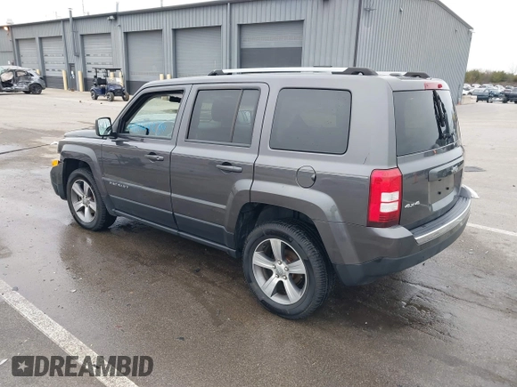 2017 Jeep Patriot High Altitude with VIN 1C4NJRFB8HD206087, listed as a IAAI auction lot 41464234 with 96,345 mi miles. Bid and sale history available at carsss.com. Image 3.