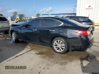 2013 Infiniti M37 with VIN JN1BY1AR3DM601389, listed as a Copart auction lot 79294144 with 127,969 mi miles and Salvage Title. Bid and sale history available at carsss.com. Image 2.