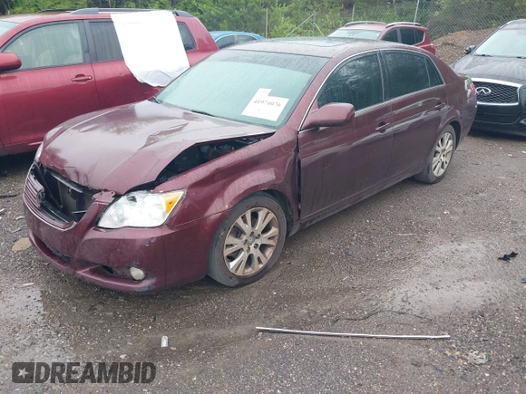 2008 Toyota Avalon XL with VIN 4T1BK36B98U285374, listed as a IAAI auction lot 41974076 with 177,000 mi miles. Bid and sale history available at carsss.com. Image 2.
