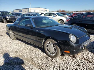 2003 Ford Thunderbird Deluxe with VIN 1FAHP60A63Y110587, listed as a Copart auction lot 78423314 with 119,172 mi miles and Salvage Title. Bid and sale history available at DreamBid. Image 4.