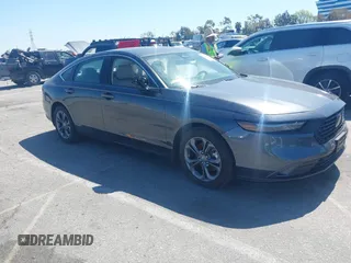 2024 Honda Accord EX-L with VIN 1HGCY2F63RA054589, listed as a IAAI auction lot 41632547 with 16,345 mi miles and . Bid and sale history available at DreamBid. Image 1.