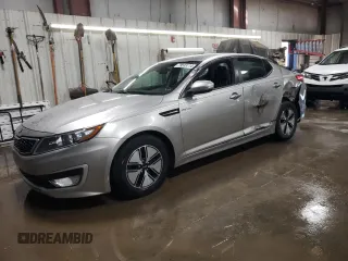2013 Kia Optima Hybrid LX with VIN KNAGM4AD6D5060446, listed as a Copart auction lot 79533114 with 109,865 mi miles and Salvage Title. Bid and sale history available at carsss.com. Image 1.