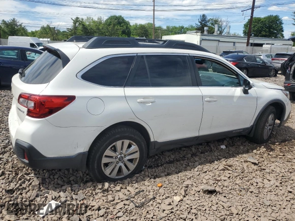 2018 Subaru Outback Premium with VIN 4S4BSAHC1J3203322, listed as a Copart auction lot 57755315 with 90,610 mi miles and Salvage title. Bid and sale history available at DreamBid. Image 3.