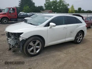 2013 Toyota Venza LE z VIN 4T3BK3BB8DU081284, wystawiony jako Copart lot #60143785 z przebiegiem 154 626 mil mil oraz Szkoda całkowita • Salvage title. Historia ofert i sprzedaży dostępna na DreamBid. Obrazek 1.