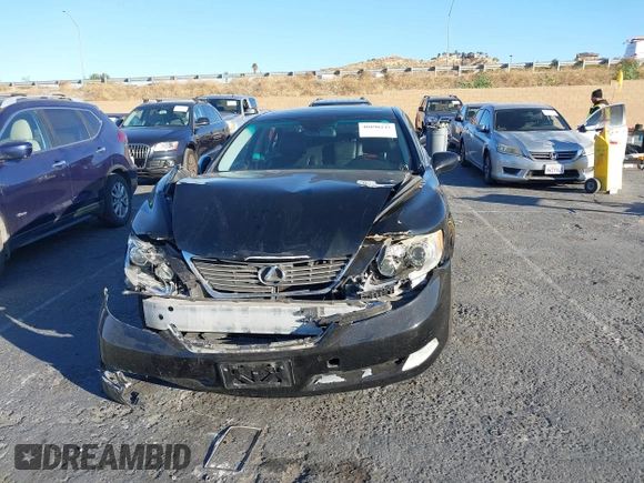 2009 Lexus LS 460 with VIN JTHBL46F095091434, listed as a IAAI auction lot 40890291 with 156,873 mi miles and . Bid and sale history available at DreamBid. Image 12.