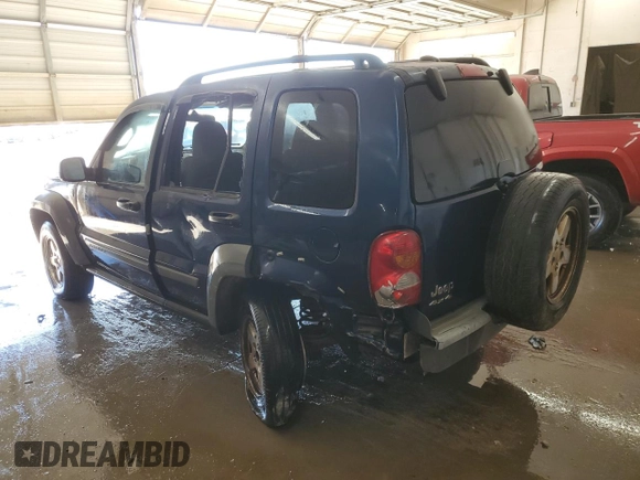 2005 Jeep Liberty Sport with VIN 1J4GL48K65W592215, listed as a Copart auction lot 83214884 with 251,359 mi miles and Salvage Title. Bid and sale history available at carsss.com. Image 2.