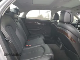 2016 Audi A8 3.0T with VIN WAU34AFD6GN010205, listed as a Copart auction lot 82362184 with 118,464 mi miles and Salvage Title. Bid and sale history available at DreamBid. Image 10.