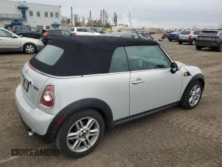2012 MINI Convertible with VIN WMWZN3C57CT135185, listed as a Copart auction lot 78580644 with 83,027 mi miles and Salvage Title. Bid and sale history available at DreamBid. Image 3.