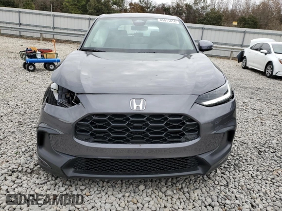 2024 Honda HR-V LX with VIN 3CZRZ1H36RM751836, listed as a Copart auction lot 85011614 with 4,452 mi miles and Salvage Title. Bid and sale history available at DreamBid. Image 5.