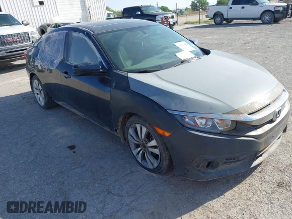 2016 Honda Civic Sedan EX-T with VIN 19XFC1F30GE015608, listed as a IAAI auction lot 42011102 with 80,812 mi miles. Bid and sale history available at carsss.com. Image 6.
