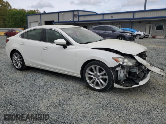 2016 Mazda Mazda6 i Touring with VIN JM1GJ1V58G1457066, listed as a Copart auction lot 51386365 with 62,853 mi miles and Salvage Title. Bid and sale history available at carsss.com. Image 4.