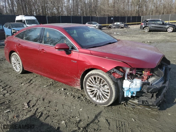 2020 Toyota Avalon Hybrid Limited with VIN 4T1D21FB0LU015956, listed as a Copart auction lot 41688005 with 53,339 mi miles and Salvage Title. Bid and sale history available at carsss.com. Image 4.