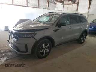 2023 Kia Sorento EX with VIN 5XYRH4LF9PG203108, listed as a Copart auction lot 54119625 with 84,527 mi miles and Salvage title. Bid and sale history available at DreamBid. Image 1.