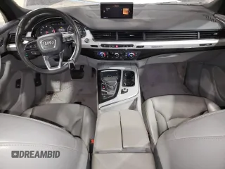 2019 Audi Q7 Premium with VIN WA1AHAF76KD043576, listed as a Copart auction lot 42242865 with 57,524 mi miles and Salvage title. Bid and sale history available at DreamBid. Image 8.