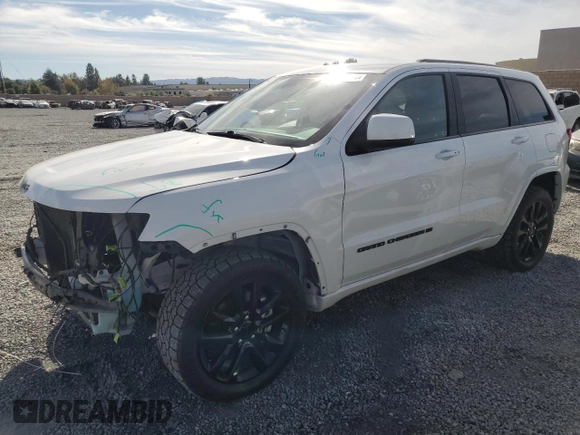 2022 Jeep Grand Cherokee WK Laredo E with VIN 1C4RJFAG2NC148823, listed as a Copart auction lot 76673004 with 40,316 mi miles and Salvage Title. Bid and sale history available at carsss.com. Image 1.
