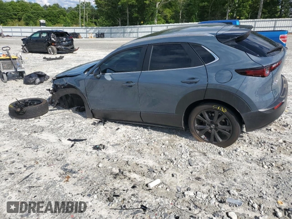 2023 Mazda CX-30 S Carbon Edition с VIN 3MVDMBCM9PM517237, выставлен на аукционе Copart как лот 55773945 с пробегом 17 724 миль миль и Списание • Salvage title. История ставок и продаж доступна на DreamBid. Изображение 2.