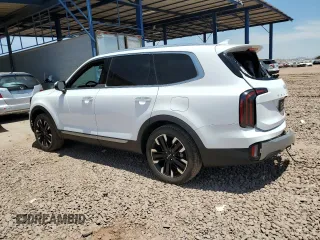 2023 Kia Telluride SX with VIN 5XYP54GC1PG362303, listed as a Copart auction lot 59298425 with 24,542 mi miles and Salvage title. Bid and sale history available at DreamBid. Image 2.