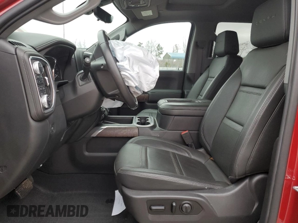 2020 GMC Sierra 1500 Denali with VIN 1GTU9FEL4LZ330883, listed as a Copart auction lot 44395445 with 25,922 mi miles and Salvage Title. Bid and sale history available at DreamBid. Image 7.