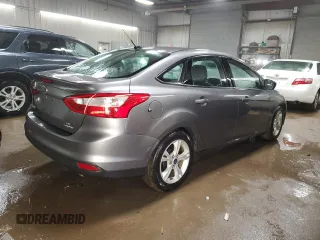2014 Ford Focus SE with VIN 1FADP3F22EL454981, listed as a Copart auction lot 50233855 with 62,506 mi miles and Salvage Title. Bid and sale history available at carsss.com. Image 3.