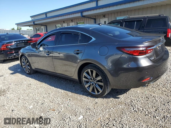 2020 Mazda 6 Signature with VIN JM1GL1XY3L1525155, listed as a Copart auction lot 60251814 with 30,807 mi miles and Salvage Title. Bid and sale history available at DreamBid. Image 2.