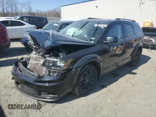 2020 Dodge Journey SE Value with VIN 3C4PDCAB0LT276495, listed as a Copart auction lot 46470485 with 57,866 mi miles and Salvage Title. Bid and sale history available at carsss.com. Image 1.