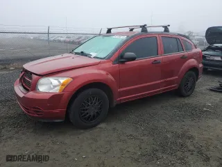 2007 Dodge Caliber with VIN 1B3HB28C27D197491, listed as a Copart auction lot 83700874 with 157,074 mi miles and Salvage Title. Bid and sale history available at carsss.com. Image 1.