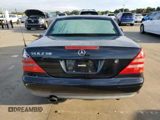 1999 Mercedes-Benz SLK-Class with VIN WDBKK47F6XF107547, listed as a Copart auction lot 73870994 with 0 mi miles and Non Repairable. Bid and sale history available at carsss.com. Image 6.