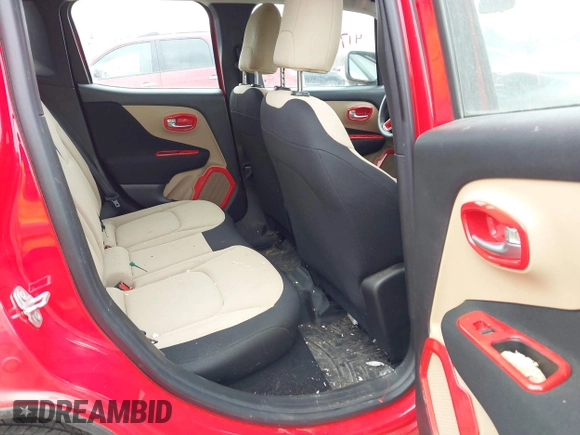 2018 Jeep Renegade Sport with VIN ZACCJBAHXJPH26826, listed as a IAAI auction lot 41784702 with 65,621 mi miles and . Bid and sale history available at DreamBid. Image 8.