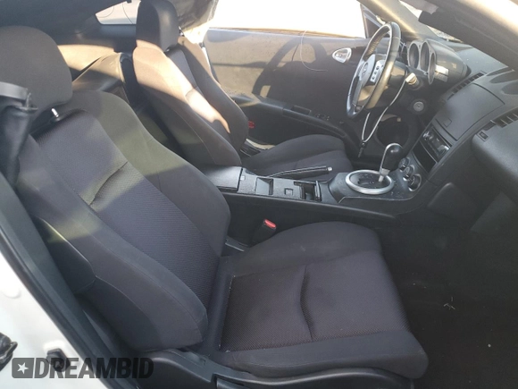 2005 Nissan 350Z Touring with VIN JN1AZ34E35M651515, listed as a Copart auction lot 45139935 with 107,963 mi miles and Salvage Title. Bid and sale history available at carsss.com. Image 10.