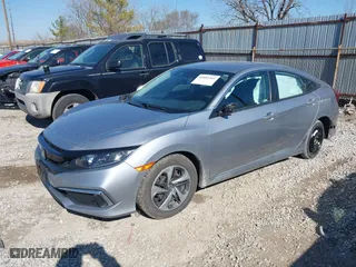 2019 Honda Civic Sedan LX with VIN 2HGFC2F66KH543815, listed as a IAAI auction lot 41883765 with 83,762 mi miles. Bid and sale history available at carsss.com. Image 17.