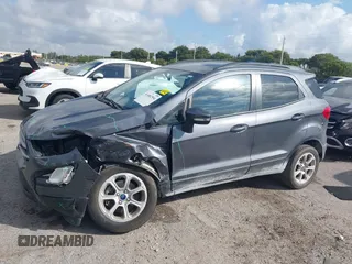 2021 Ford EcoSport SE with VIN MAJ3S2GE4MC444447, listed as a IAAI auction lot 41482594 with 70,881 mi miles and . Bid and sale history available at DreamBid. Image 2.