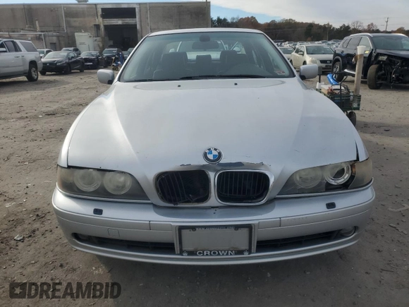 2002 BMW 5 Series 530i with VIN WBADT53432CE93680, listed as a Copart auction lot 81952844 with 153,109 mi miles and Clean Title. Bid and sale history available at carsss.com. Image 5.