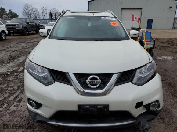 2016 Nissan Rogue SV with VIN 5N1AT2MV2GC843490, listed as a Copart auction lot 49665535 with 126,239 mi miles and Clean Title. Bid and sale history available at carsss.com. Image 5.