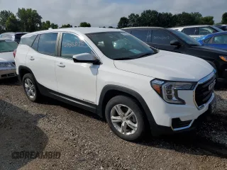 2023 GMC Terrain SLE with VIN 3GKALMEGXPL162082, listed as a Copart auction lot 63858125 with 146,913 mi miles and Clean title. Bid and sale history available at DreamBid. Image 4.