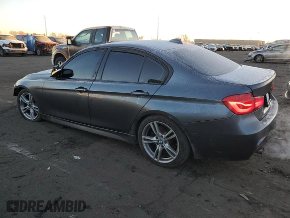 2015 BMW 3 Series 335i xDrive with VIN WBA3B9G50FNR93148, listed as a Copart auction lot 43571925 with 119,092 mi miles and Salvage Title. Bid and sale history available at carsss.com. Image 2.
