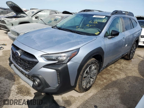 2024 Subaru Outback Limited XT z VIN 4S4BTGND0R3212540, wystawiony jako Copart lot #75065944 z przebiegiem 5 621 mil mil oraz Nie do naprawy • Non repairable. Historia ofert i sprzedaży dostępna na DreamBid. Obrazek 1.