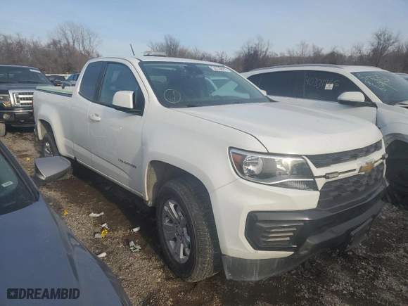 2021 Chevrolet Colorado 2WD LT with VIN 1GCHSCEA4M1226574, listed as a Copart auction lot 43981235 with 66,792 mi miles and Clean Title. Bid and sale history available at carsss.com. Image 4.