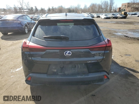 2022 Lexus UX 250h with VIN JTHP9JBH8N2057425, listed as a Copart auction lot 45984885 with 44,924 mi miles and Salvage title. Bid and sale history available at DreamBid. Image 6.