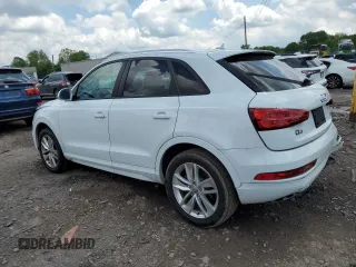 2017 Audi Q3 Premium with VIN WA1ECCFS3HR011650, listed as a Copart auction lot 59007505 with 67,728 mi miles and Salvage title. Bid and sale history available at DreamBid. Image 2.