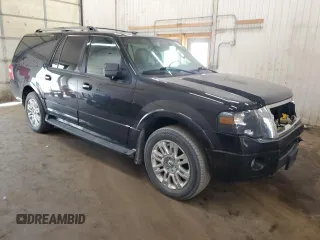 2013 Ford Expedition Max Limited z VIN 1FMJK2A57DEF59604, wystawiony jako Copart lot #56488355 z przebiegiem 216 768 mil mil oraz Szkoda całkowita • Salvage title. Historia ofert i sprzedaży dostępna na DreamBid. Obrazek 4.