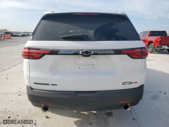 2023 Chevrolet Traverse RS with VIN 1GNEVJKW5PJ292416, listed as a Copart auction lot 50314205 with 13,488 mi miles and Salvage Title. Bid and sale history available at carsss.com. Image 6.