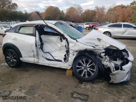 2016 Mazda CX-3 Grand Touring with VIN JM1DKBD70G0116002, listed as a Copart auction lot 79626044 with 0 mi miles and Salvage Title. Bid and sale history available at carsss.com. Image 4.