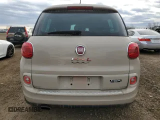 2014 FIAT 500L Easy with VIN ZFBCFABH0EZ026446, listed as a Copart auction lot 80787644 with 107,201 mi miles and Clean Title. Bid and sale history available at carsss.com. Image 6.