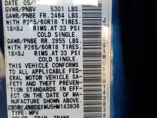 2017 Infiniti QX70 with VIN JN8CS1MU5HM143836, listed as a Copart auction lot 54615055 with 73,395 mi miles and Salvage title. Bid and sale history available at DreamBid. Image 13.