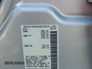 2020 Nissan Altima S z VIN 1N4BL4BV3LC276813, wystawiony jako Copart lot #53850985 z przebiegiem 61 992 mil mil oraz Szkoda całkowita • Salvage title. Historia ofert i sprzedaży dostępna na DreamBid. Obrazek 12.