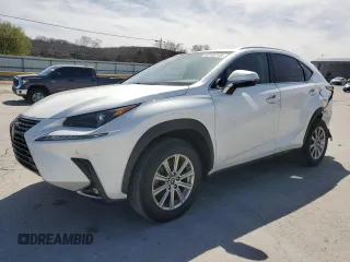 2021 Lexus NX with VIN JTJDARBZ0M5032113, listed as a Copart auction lot 50185745 with 53,602 mi miles and Salvage Title. Bid and sale history available at carsss.com. Image 1.