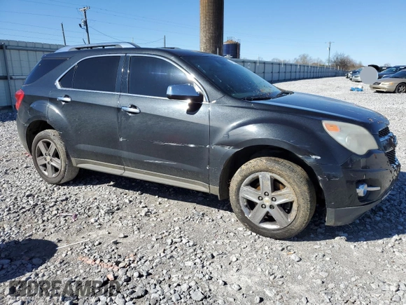 2015 Chevrolet Equinox LTZ with VIN 2GNFLHE34F6305060, listed as a Copart auction lot 48189705 with Not Provided miles and Salvage Title. Bid and sale history available at DreamBid. Image 4.